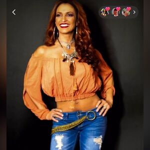 All About Eve Crop Top - Size XS